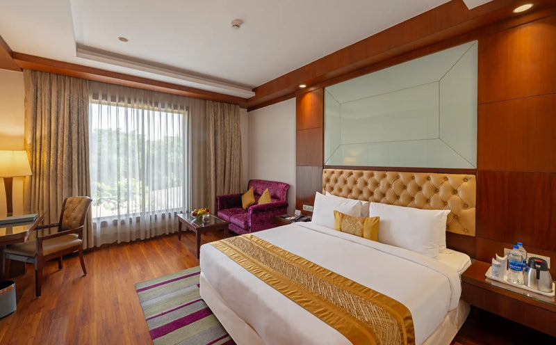 Junior Suite interior at City Park Green Resort, New Delhi
